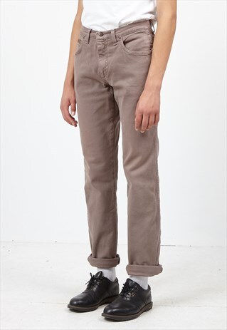 VINTAGE BROWN WRANGLER DENIM JEANS