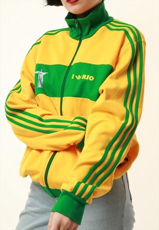 90S VINTAGE ADIDAS I LOVE RIO TRACK JACKET 14110
