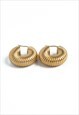 SOLID THICK CANDICE HOOP EARRINGS