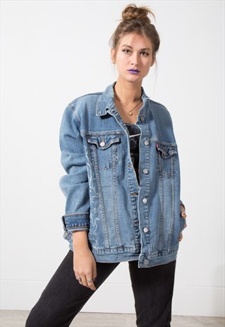 VINTAGE LEVI'S EMBELLISHED DENIM JACKET / S1759