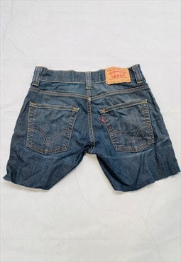 Vintage W30 Levis 511 Denim Shorts In Blue