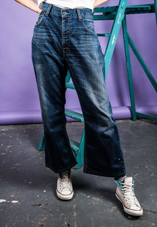 VINTAGE 1990S BLUE LEVI'S MOM JEANS