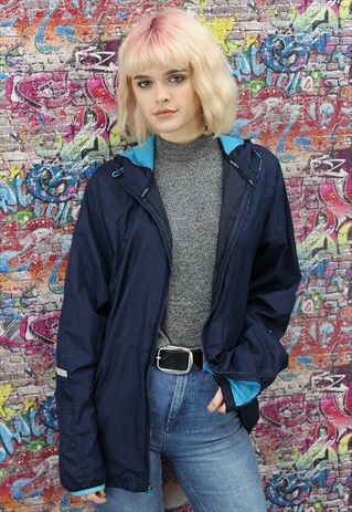 VINTAGE 90S SHELL JACKET / WINDBREAKER. UNISEX SPORTSWEAR.