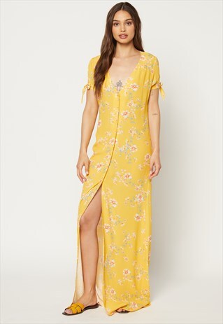 ALE MAXI DRESS - TOUCH OF HONEY - YELLOW