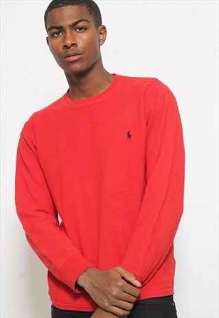 VINTAGE RALPH LAUREN TEXTURED SWEATSHIRT