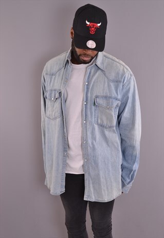 VINATGE DENIM SHIRT LS895