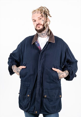 VINTAGE 80S NAUTICA WINTER HARRINGTON JACKET / S7968
