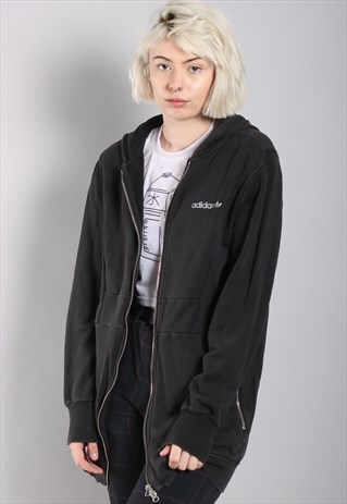 VINTAGE ADIDAS LONG LINE HOODIE