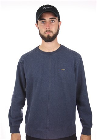 VINTAGE NIKE SMALL LOGO SWEATSHIRT JUMPER