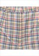 VINTAGE LIZ CLAIBORNE CHECKED SHORTS - W27