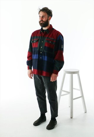 TRICOLOR FLEECE VEST / FALL VEST