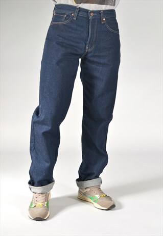 VINTAGE LEVI'S 582 DARK BLUE STRAIGHT JEANS