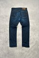 G-STAR RAW JEANS Y2K JEANS WITH LOGO PATCHES W34 X L30