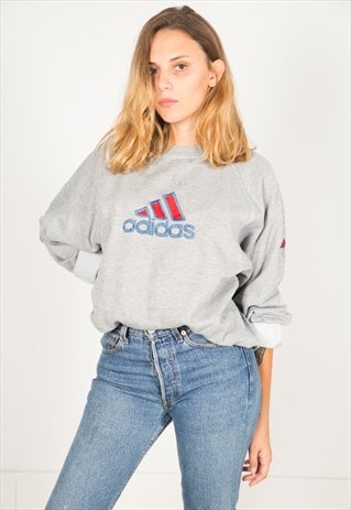 VINTAGE 90S ADIDAS SWEATSHIRT/ R036