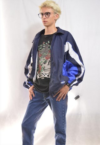 THREE COLOUR VINTAGE 80'S JACKET