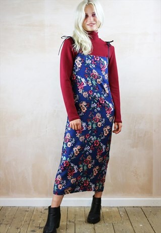 BLUE MONDAY FLOWER CAMI DRESS