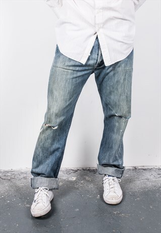 VINTAGE BLUE 501 LEVI'S JEANS