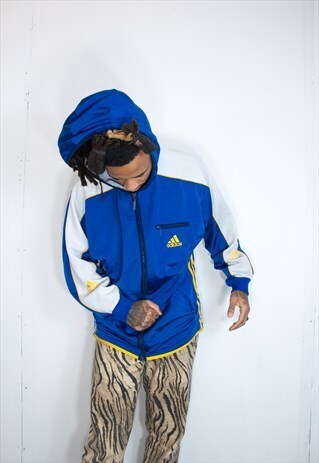 VINTAGE EMBROIDED ADIDAS HOODIE
