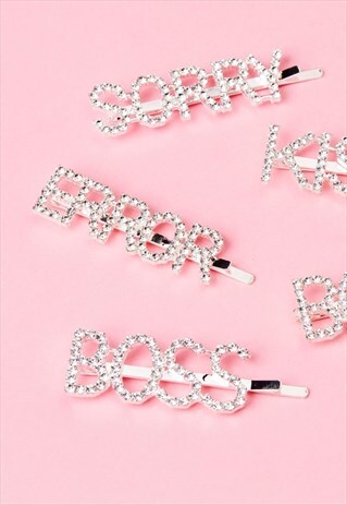 SHINE BRIGHT LIKE A DIAMOND HAIR SLIDE - BOSS