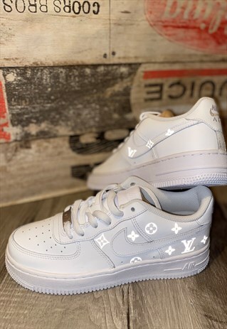 NIKE CUSTOM AIR FORCE 1 - REFLECTIVE LV