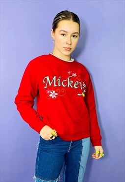 Vintage Disney 90s Embroidered Sweatshirt