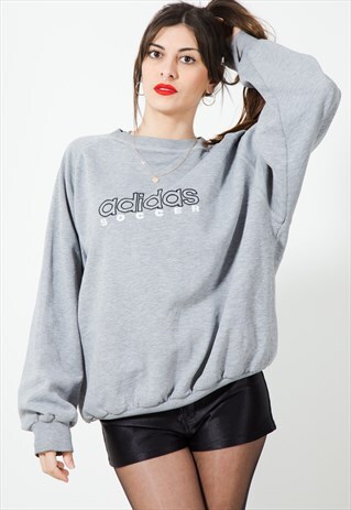 VINTAGE 90S ADIDAS SWEATSHIRT OVERSIZE / S3787