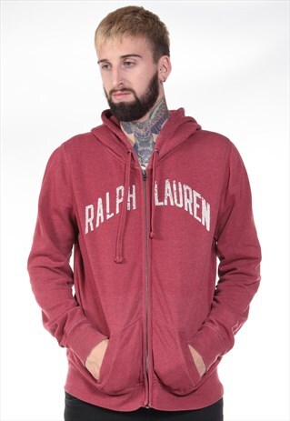 VINTAGE RALPH LAUREN FULL ZIP HOODIE