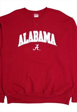 Y2K Soffe Alabama Embroidered College Sweatshirt Size Large