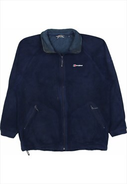 Vintage 90's Berghaus Fleece Spellout Zip Up
