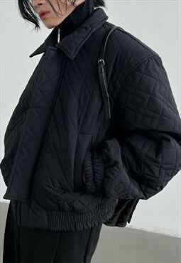 Men's Wind rhombus quilted jacket aw vol.8