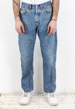 Cheyenne Vintage Mens W31 L30 Regular Straight Jeans Denim