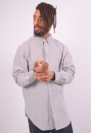VINTAGE RALPH LAUREN SHIRT GREY