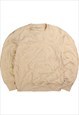 Vintage  Uniqlo Sweatshirt Crewneck Plain Heavyweight Yellow