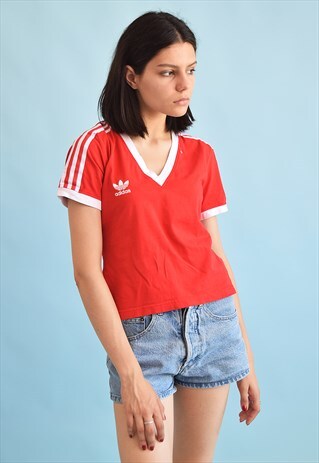 90'S RETRO ADIDAS ATHLEISURE SPORTS T-SHIRT TOP