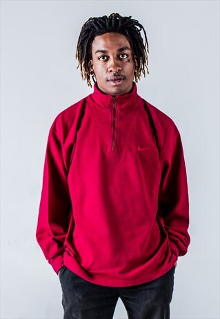 VINTAGE 90S NIKE 1/4 ZIP SWEATSHIRT
