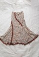 vintage Dreamy Fairy Lace Maxi Skirt