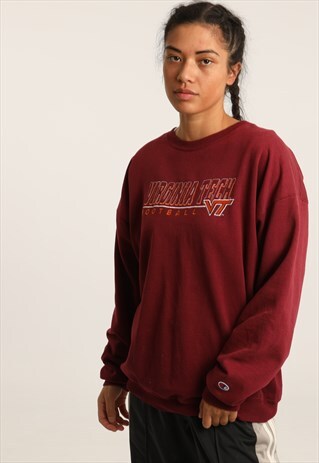 VINTAGE CHAMPION EMBROIDERED SWEATSHIRT