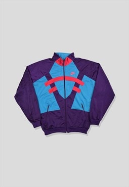 Vintage 90s Nike Embroidered Logo Track Jacket