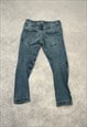 G-STAR RAW JEANS Y2K BLUE DOUBLE KNEE JEANS W33 X L30