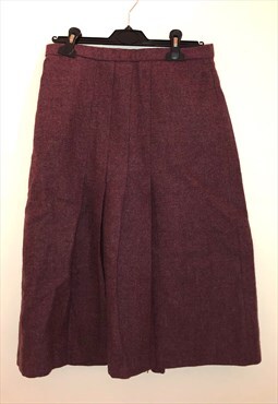 Vintage 90s Edinburgh Scottish Skirt Size 14 Country 