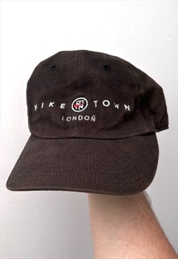 Vintage Nike town London black SnapBack cap 