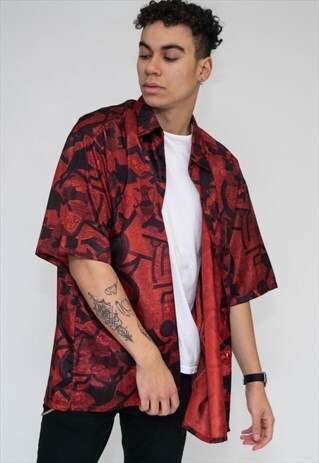 80S/90S VISCOSE RETRO SHIRT
