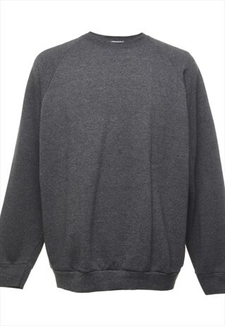 VINTAGE FRUIT OF THE LOOM PLAIN SWEATSHIRT - XL