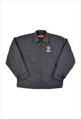 Vintage Red Kap Workwear Eisenhower Jacket Grey Large