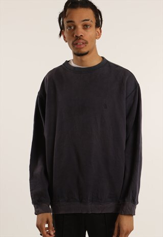 VINTAGE NAUTICA EMBROIDERED LOGO SWEATSHIRT