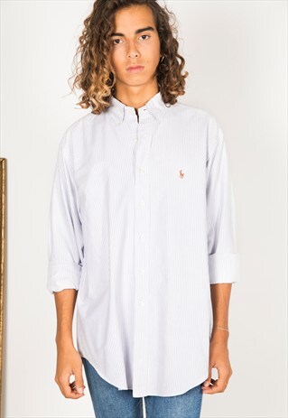 VINTAGE 80S POLO RALPH LAUREN SHIRT / R4210C603