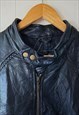 VINTAGE 90'S PATCHWORK LEATHER JACKET