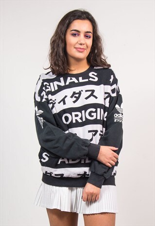 90'S VINTAGE ADIDAS ORIGINALS LOGO SWEATSHIRT