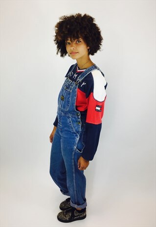 VINTAGE DENIM DUNGAREES