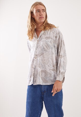 VINTAGE PATTERNED FESTIVAL LONG SLEEVE SHIRT